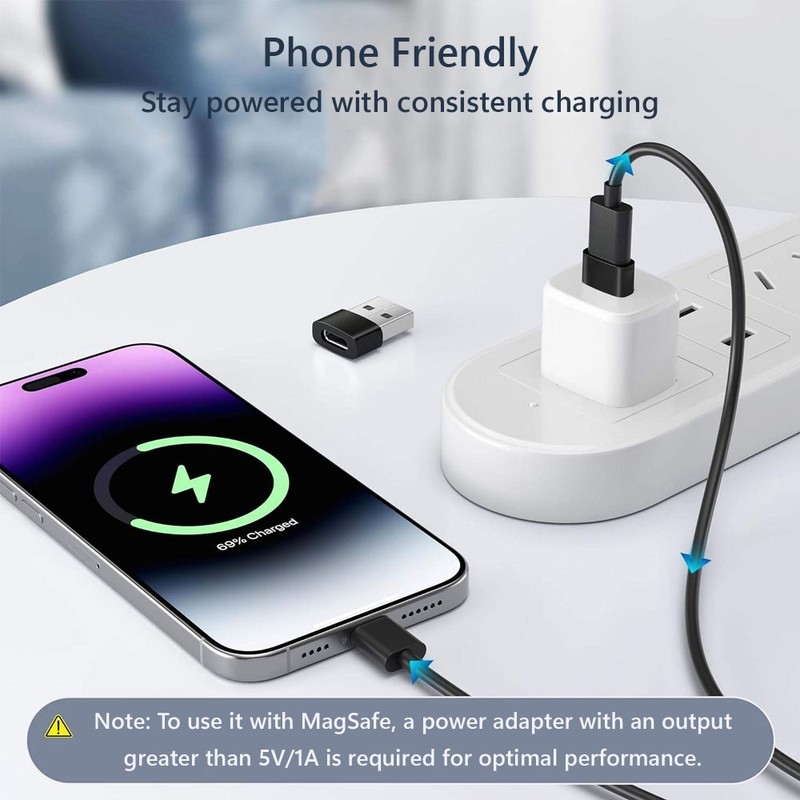 10-Pack USB-C 3.1 Female - USB A Male Adapter Converter OTG Type C Android Phone gallery