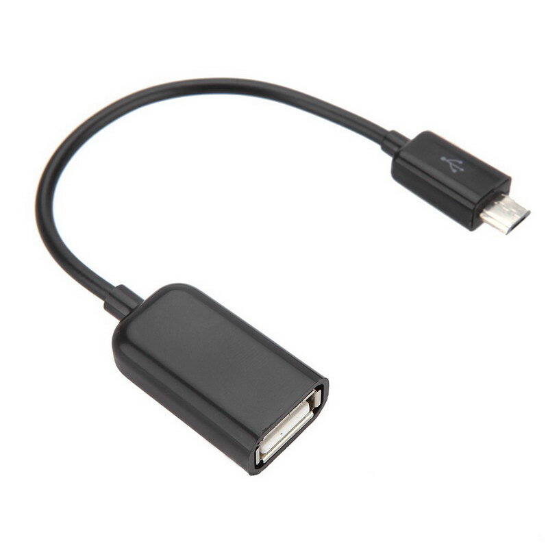 US Micro USB Male To USB Female OTG HOST Cable Adapter for USB Flash Drive
