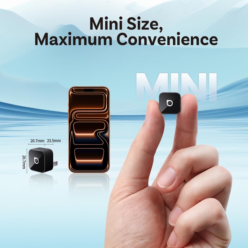 Mini Slim, 2026 Upgrade 2in1 Wireless CarPlay & Android Auto Adapter, Plug & ... gallery