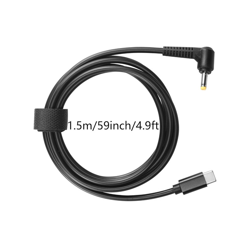 12V Type C to DC 4.0 X 1.7Mm Power Charging Cable, 59Inch USB C Male to DC4017 M gallery
