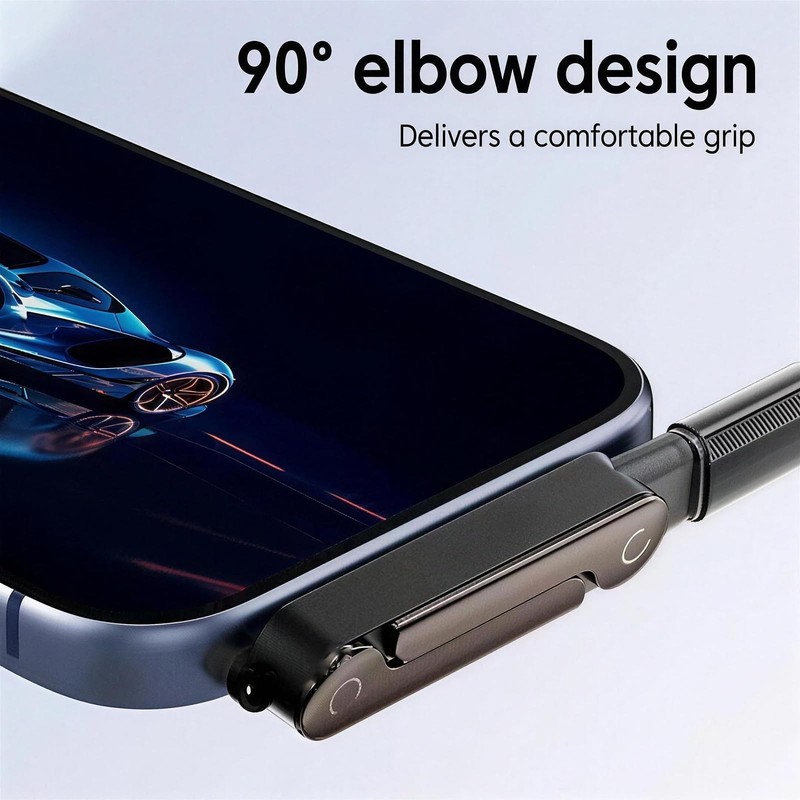 10FT 2-in-1 USB C to USB C Cable, 240W Fast Charging & Data Transfer, Foldable S gallery