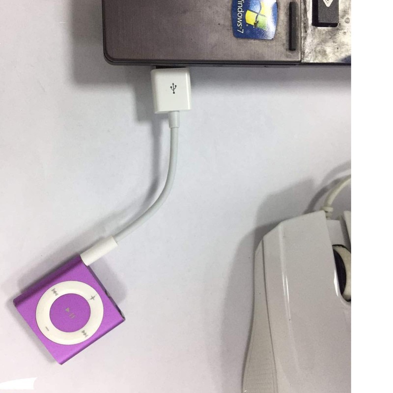 USB Date Cable for iPod Shuffle Charger Cable,(2-Pack) 3.5mm Jack/Plug to USB... gallery