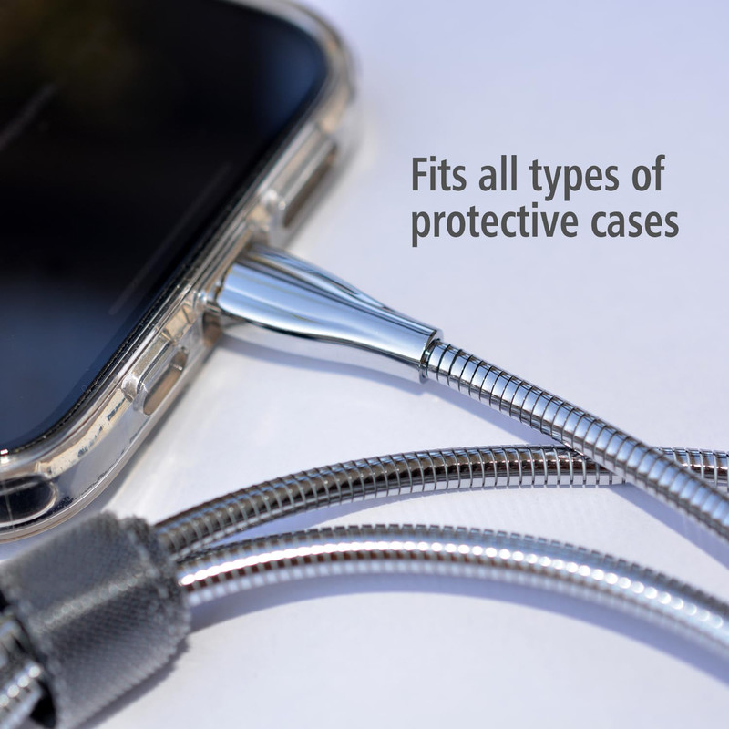 USB C to USB C Cable 6ft 2 Pack Metal Braided Fast Charging Pet Proof Durability gallery