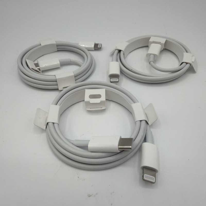REAL APPLE 1 Meter USB-C/Lightning Charge Sync Cable (Pack of 3) NOT CHINA COPY