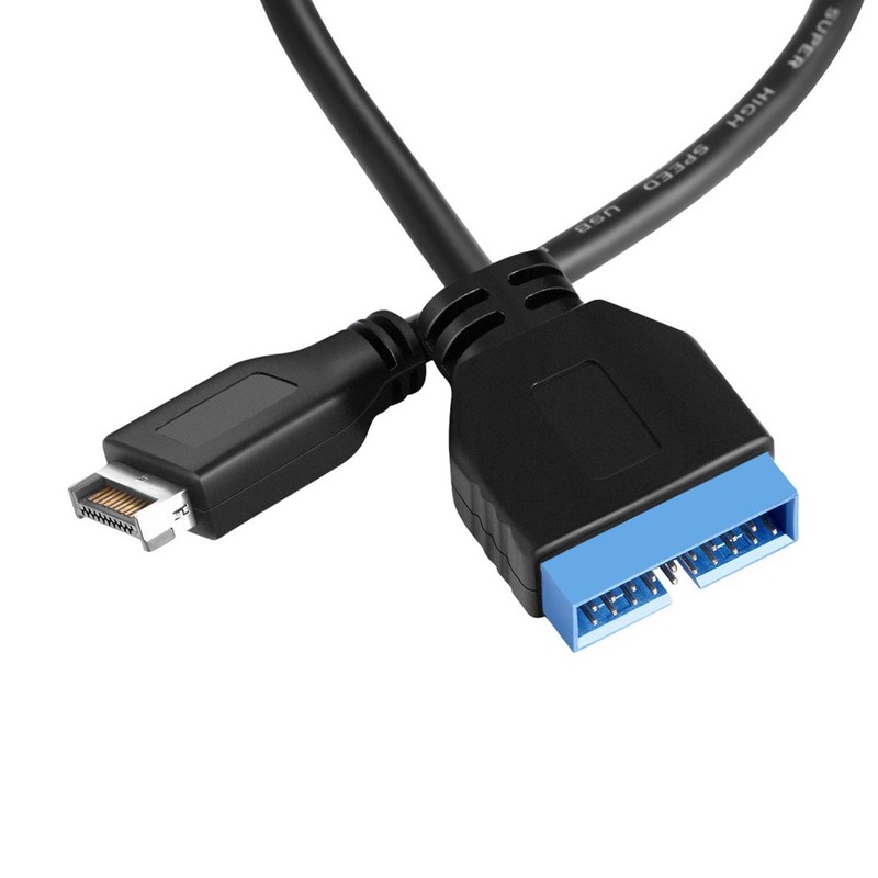 5Gbps USB 3.1 Front Panel Header to USB 3.0 20Pin Header Extension Cable Type-C gallery