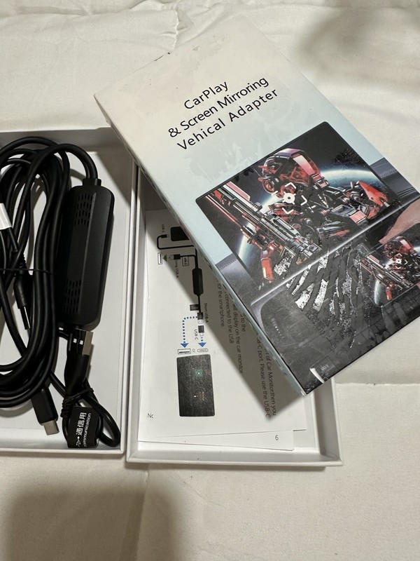 Car Screen Mirroring Adapter Wireless CarPlay App YouTube Net-Flix TikTok etc. gallery
