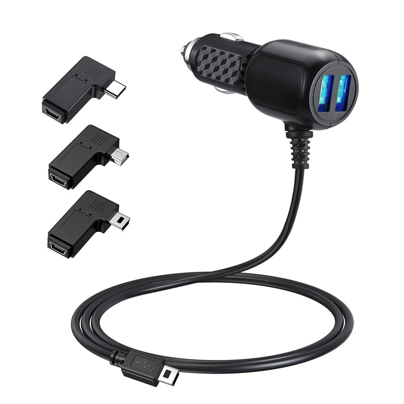 Dash Cam Power Cord Mini USB for Rove R2-4K, 11.5 ft Cable for Rexing V1 Came…