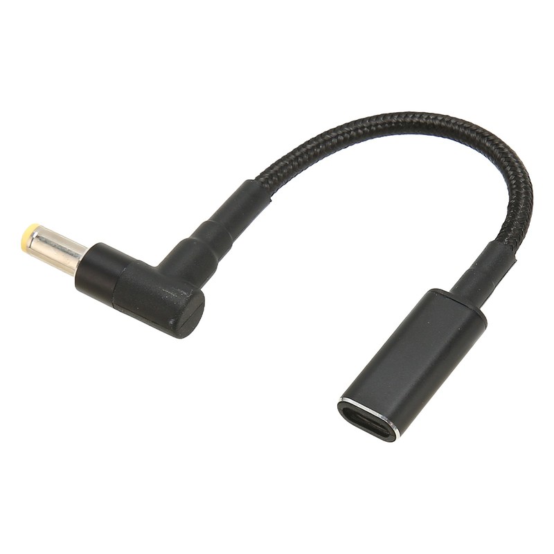 Type C USB C Female Input To DC 5.5 X 2.5mm Power PD Charge Cable BEA gallery