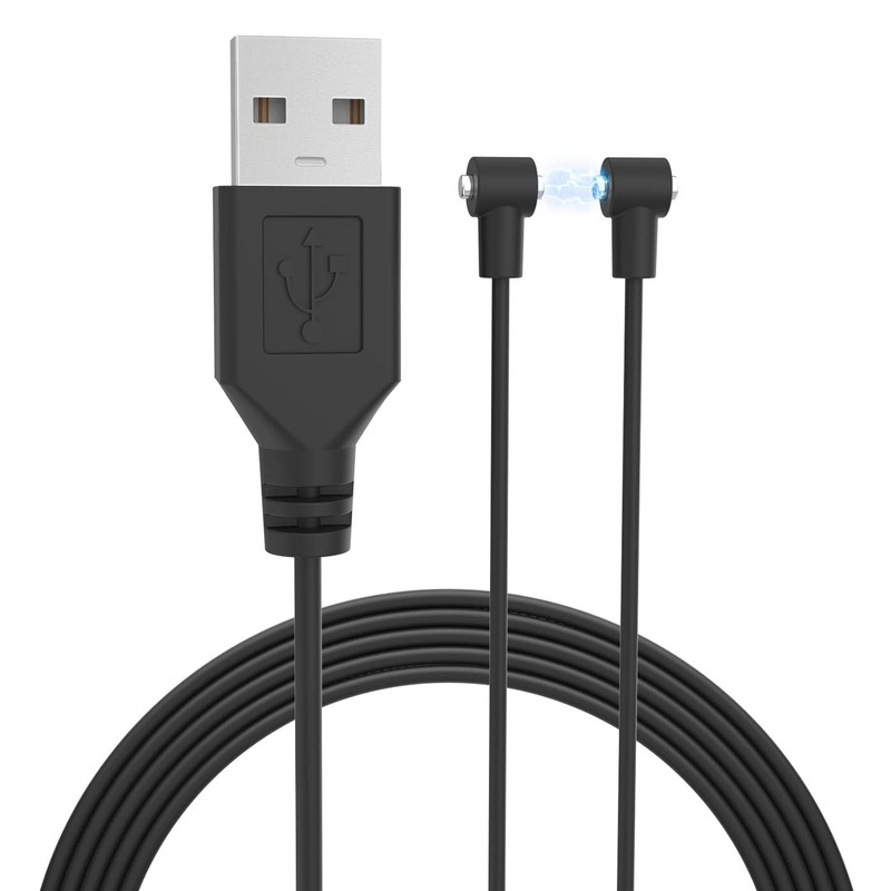 Universal Magnetic USB Charging Cord - 2.8ft for Massagers & Electronics gallery