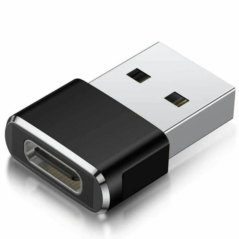 1 PACK Brand New USB to USB C Converter Type-C Female to A Male Adapter gallery