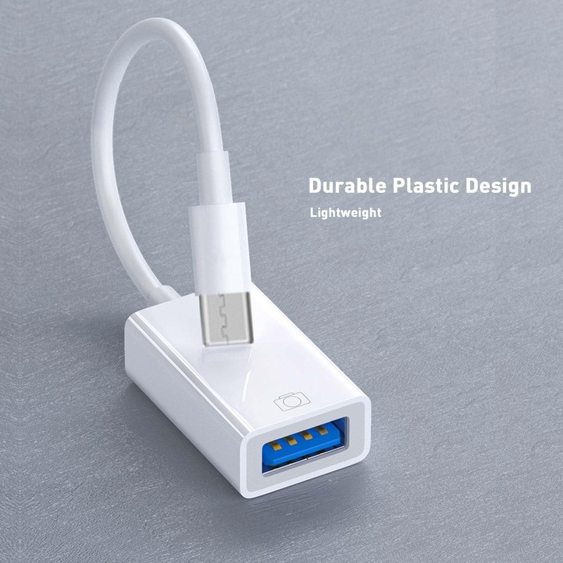 POHFP USB C to USB Adapter 3 Pack,TypeC OTG Cable, C Male to USB A Female Ada... gallery