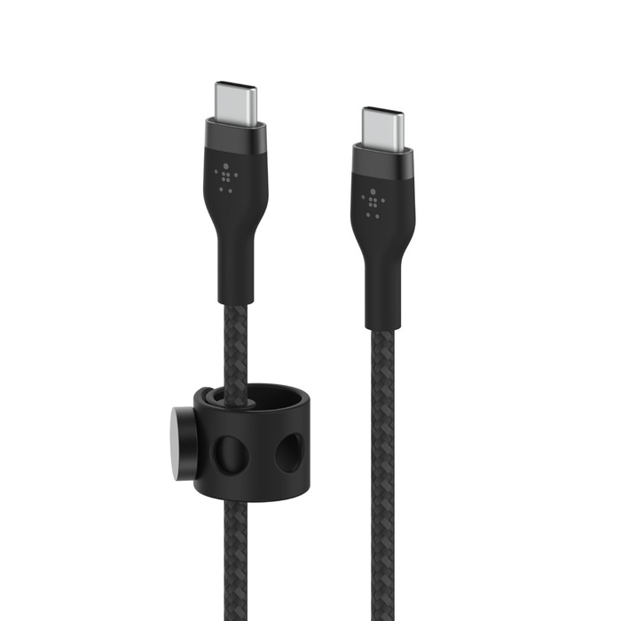 Belkin BoostCharge Pro Flex USB-C to USB-C Cable 1m - Black gallery