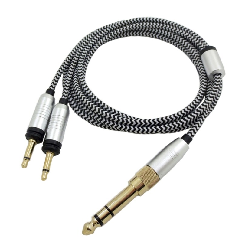 Replacement Headset Cord for Focal ELEGIA Upgrade Cable 3.5mm Male 6.35mm