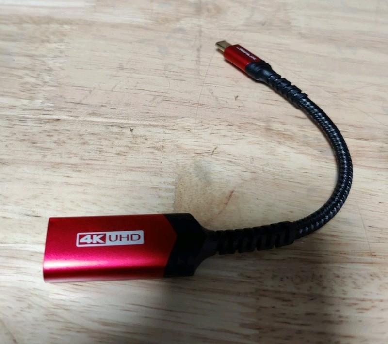 JSAUX USB-C to MNDP Female Adapter 4K UHD