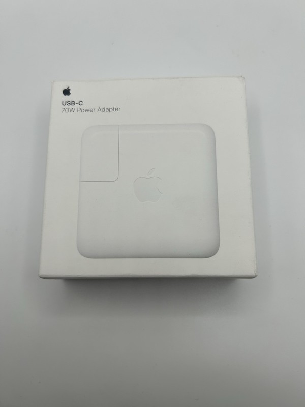 Genuine Apple A2743 70W USB-C Power Adapter MXN53AM/A White - New Sealed