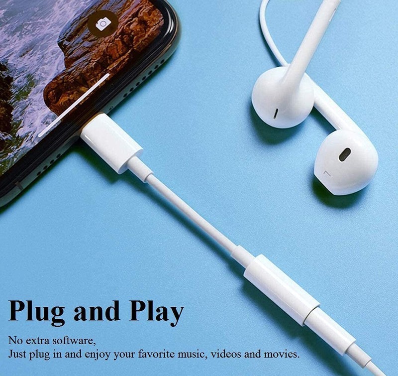 Lightning TO 3.5MM Headphone Jack Adapter Apple MFi Certified Support All iOS gallery