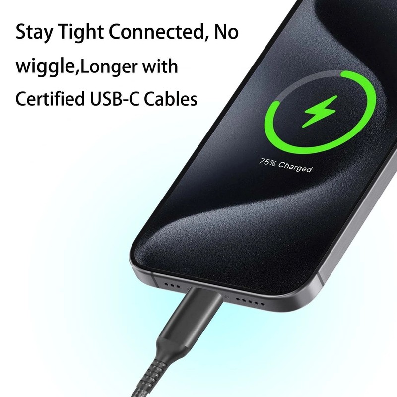 Type C Charger Cable 10FT 1/4-Pack Fast Charging Cord USB A to USB C Cell Phone gallery