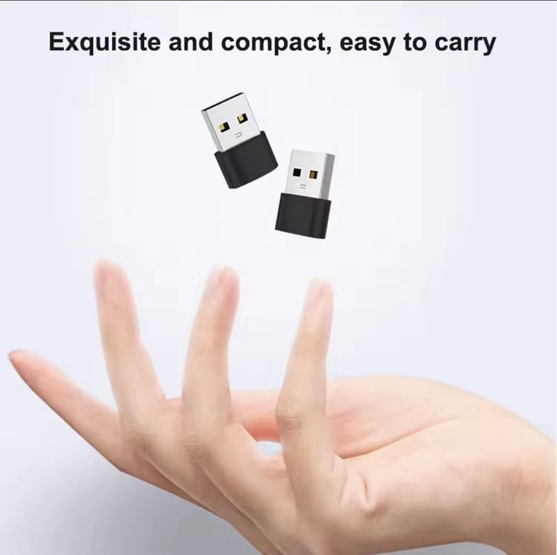 USB To USB C Adapter Type C Female To A Male Charger Converter (2pack) gallery