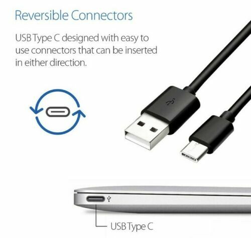 [LOT of 50] FAST CHARGING USB Type-C Connector Data Sync Charger Charging Cable gallery