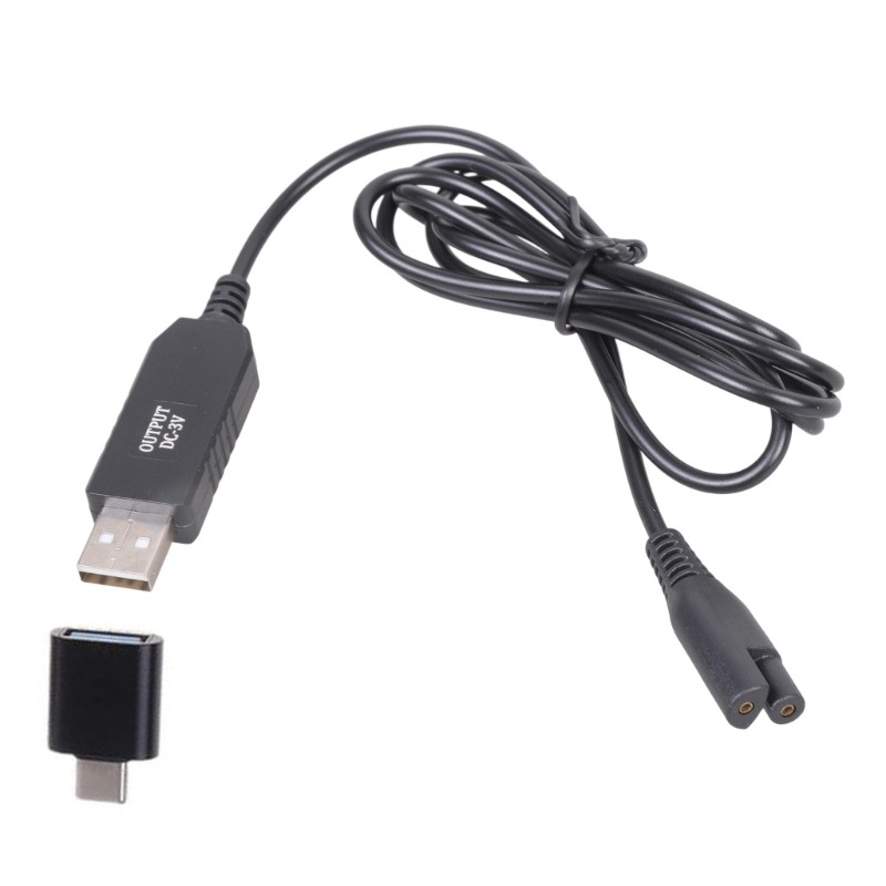Multiple Device Charging Cord For Cordless Flossers USB Type C Interfaces 1.2m