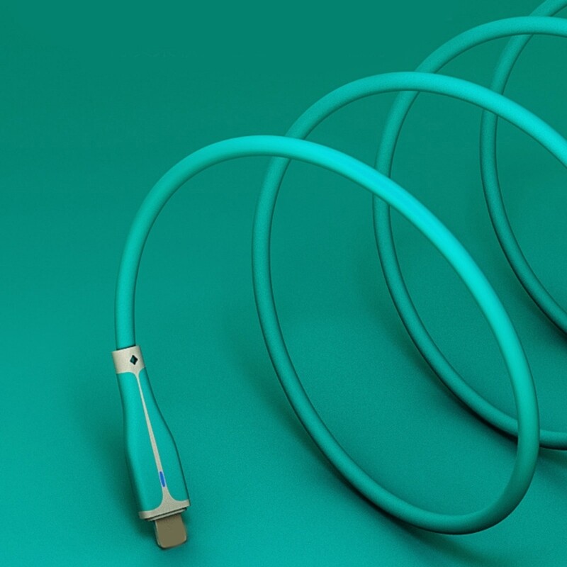 Soft Silicone USB to Type-C Cable for Mobile Phones with Type-C Port gallery