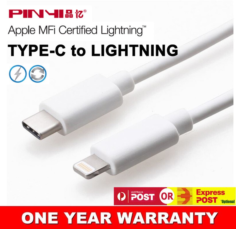 Apple MFI Authorized USB Type C to Lightning Adapter Cable For iPhone 12 mini XR