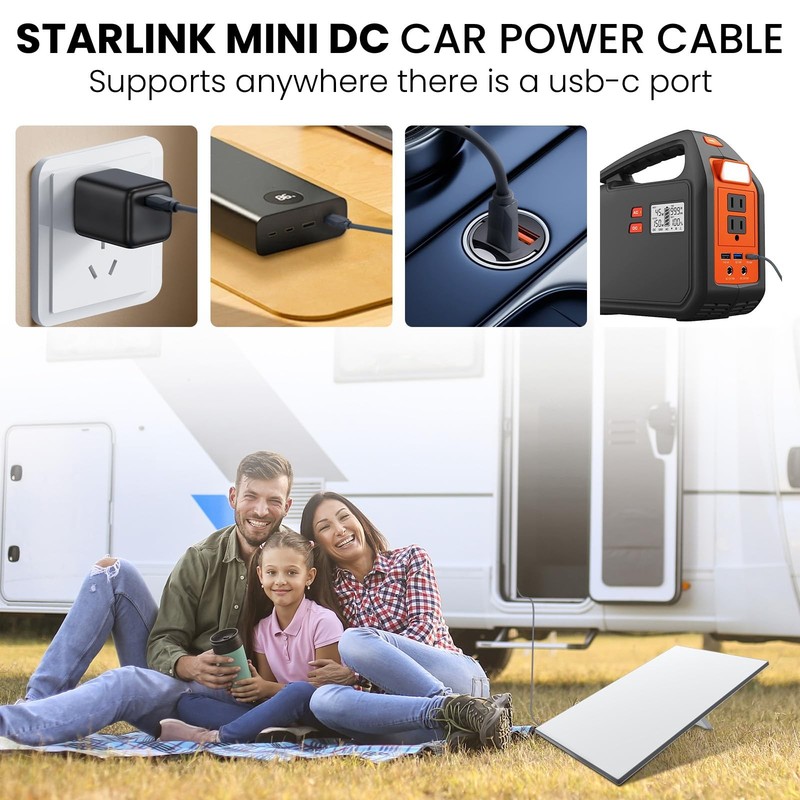 Starlink Mini Cable, Starlink Mini USB to DC Power Cable, Waterproof Design, ... gallery