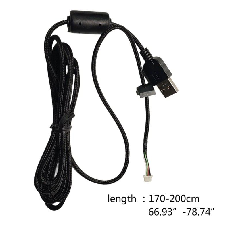 USB Mouse Charging Cable Replacement Repair Accessory for G502X Wireds Mouse gallery