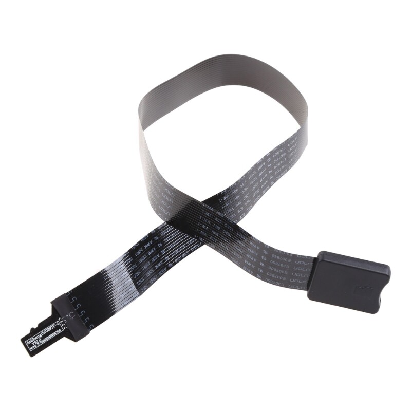 Micro-SD Memory Card Male to Female Extension Soft Flat FPC Cable