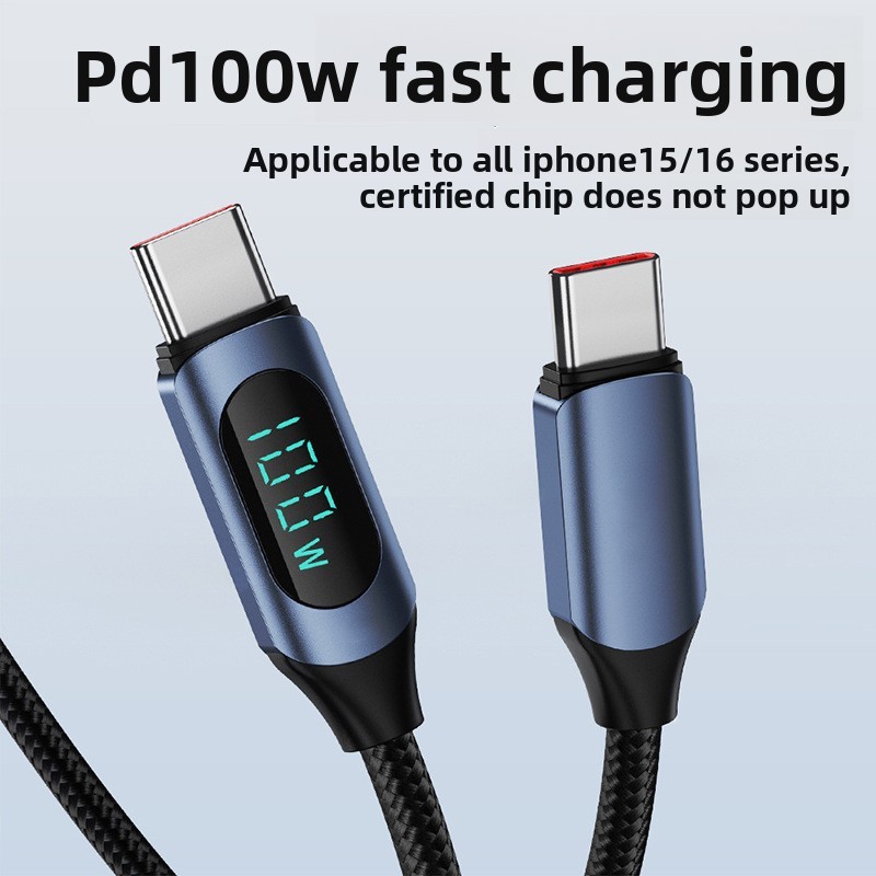 Digital Display Type-C Fast Charging Cable gallery