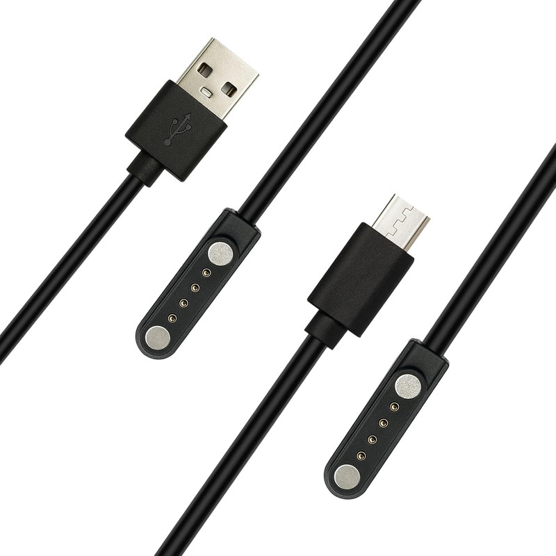 2 Pack Magnetic Charger Cables fits for PLAUD Note AI Voice Recorder,3.61 FT USB
