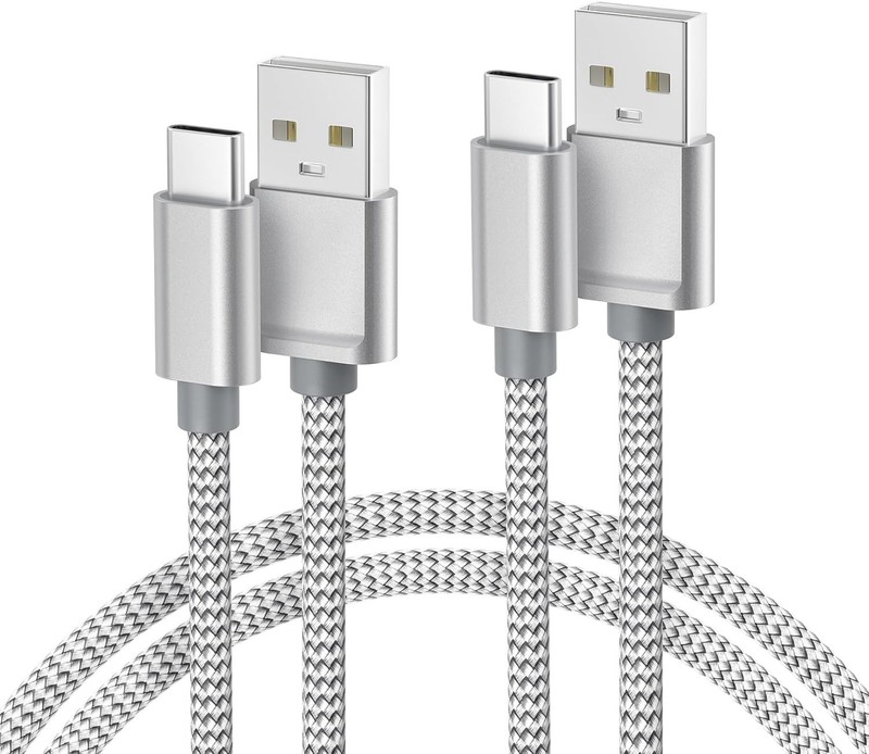 Basesailor for iPhone 17 16 Pro Max Charger Cord,USB to USB C Cable 6.6FT/2Pack,