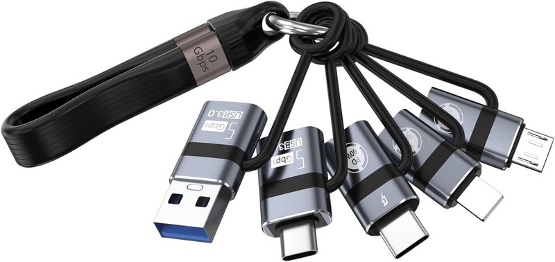 USB A to USB C 3.0 OTG Adapter, USB C to Micro Converter, to Type-C Converte... gallery