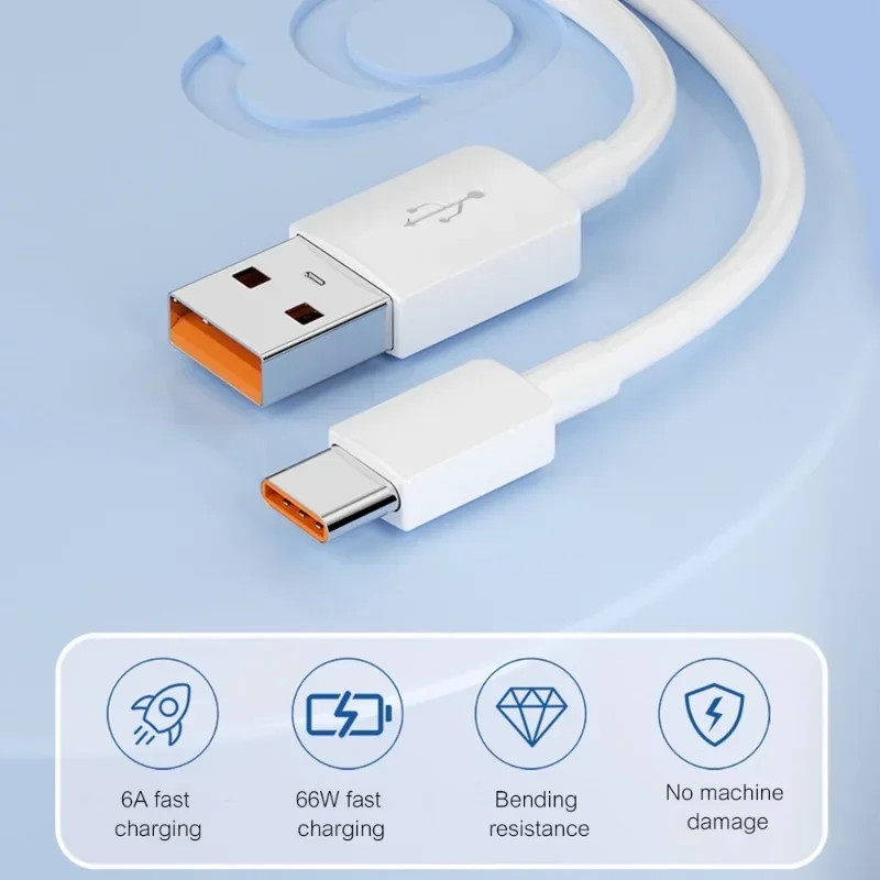 100W USB Type C Cable for Samsung S23 S22 Ultra Huawei P30 Pro Xiaomi Redmi Onep gallery