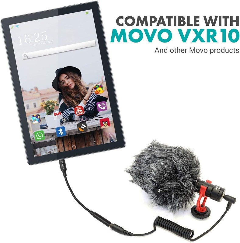 Movo UCMA-1 Female 3.5mm TRS To USB-C Adapter Cable gallery