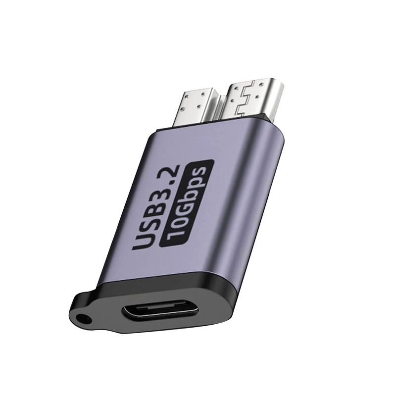 Micro USB 3.0 Male to Female USB C Adapter for Seagate External Hard Drive gallery