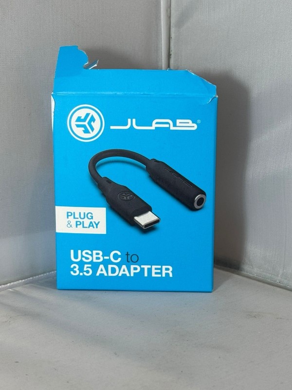 JLab USB-C to 3.5 AUX Adapter