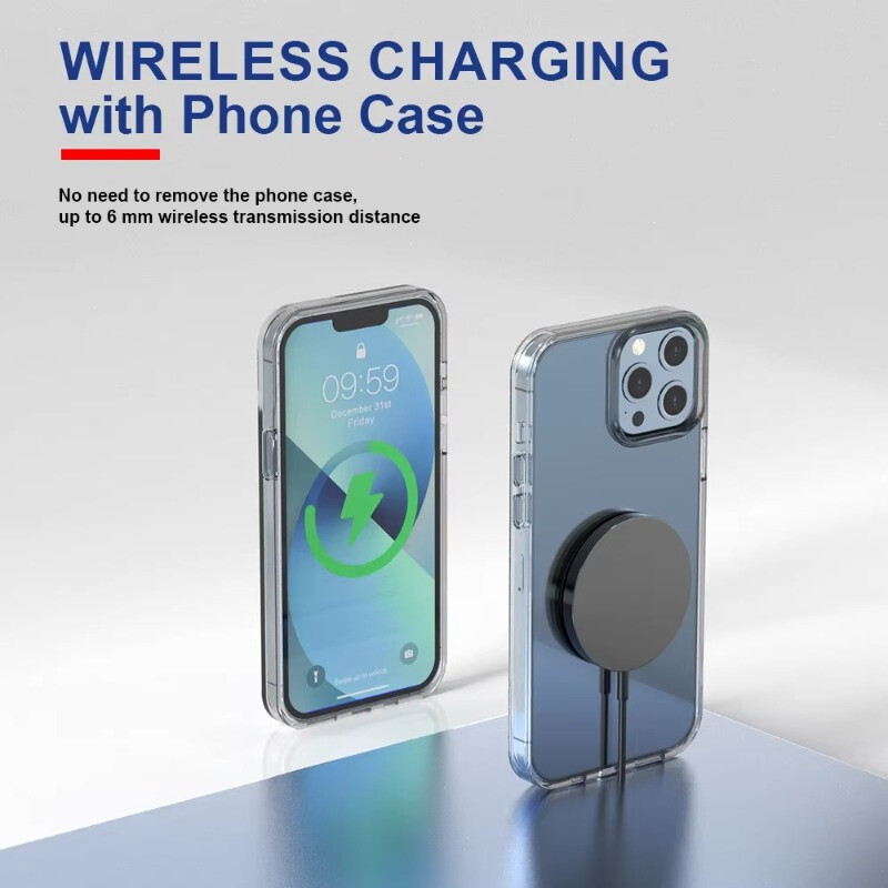 For Apple iPhone 16 15 14 13 Pro Max Mag safe Wireless Fast Charger Magnetic Pad gallery