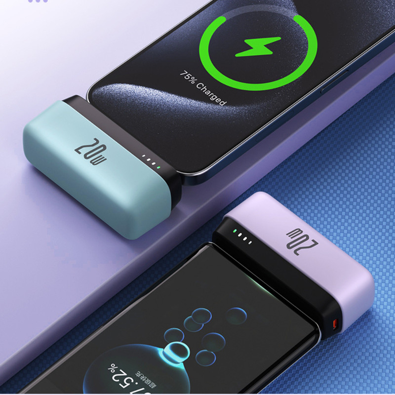 5000mAh Portable Power Bank 20W Mini Battery Charger For iPhone 15 14 12 Android gallery