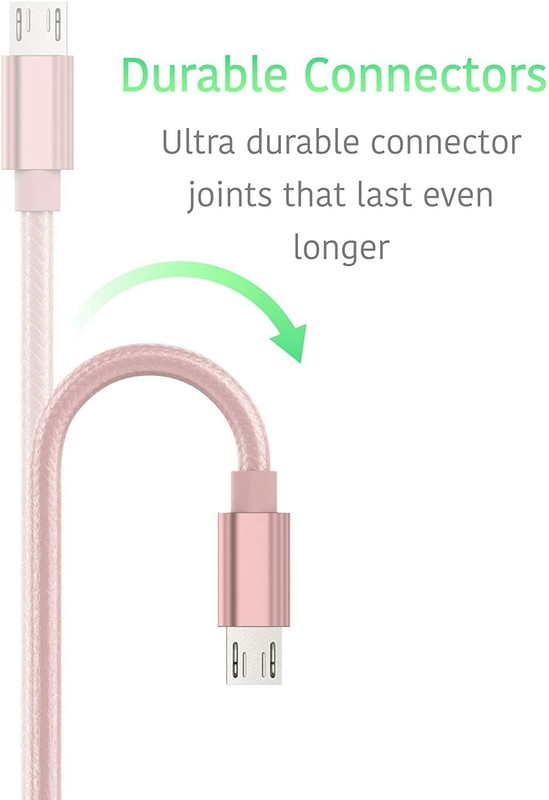 2-Pack Micro USB V9 Charger Fast Charging Cable Cord For Samsung Android Phones gallery