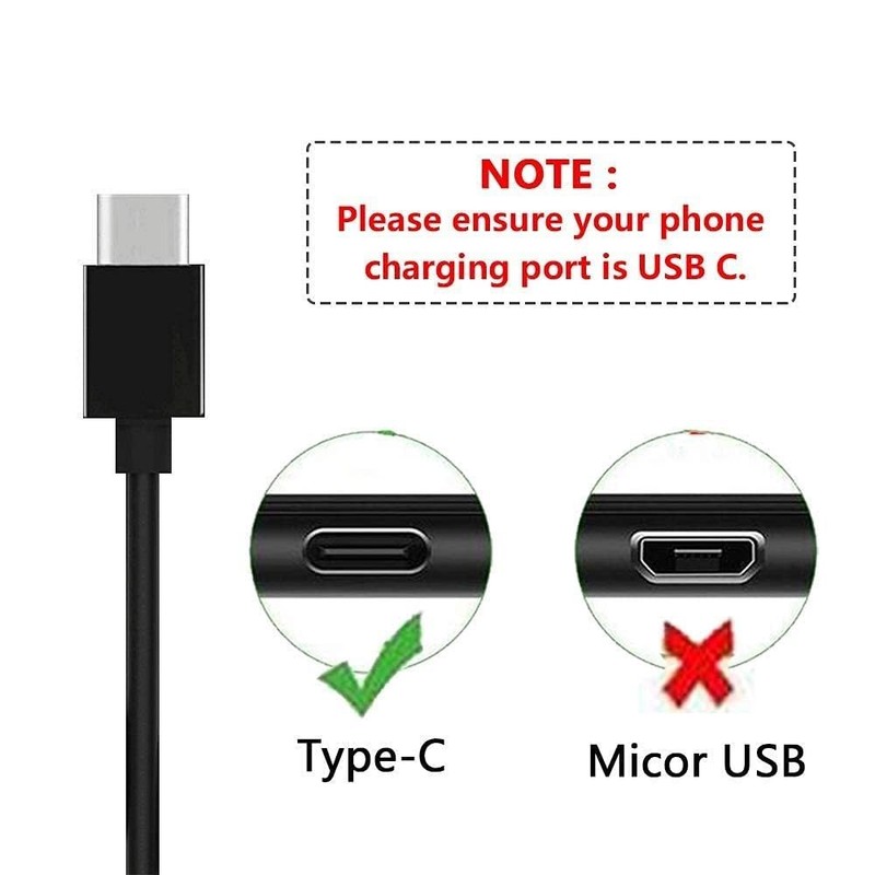USB Type-C Charging Cable for W-King & Marshall Speakers - 3.3ft Durable Design gallery