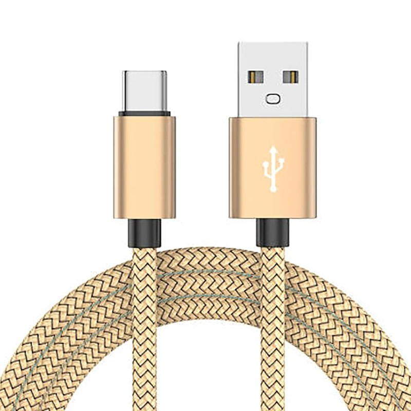 Nylon Braided Cable Cord Compatible USB A to USB C Cable for Phone Cable Charger