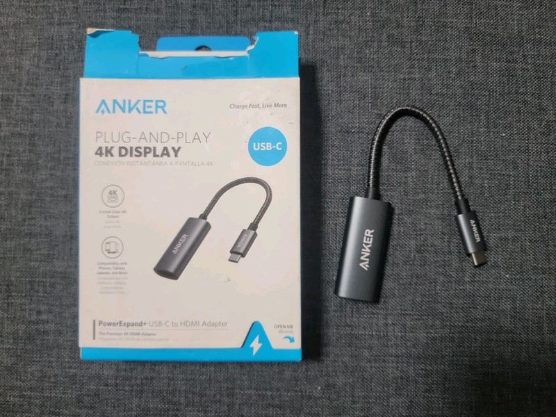 🏷Anker PowerExpand+ Premium USB-C to HDMI Adapter – 4K Ultra HD Video Output