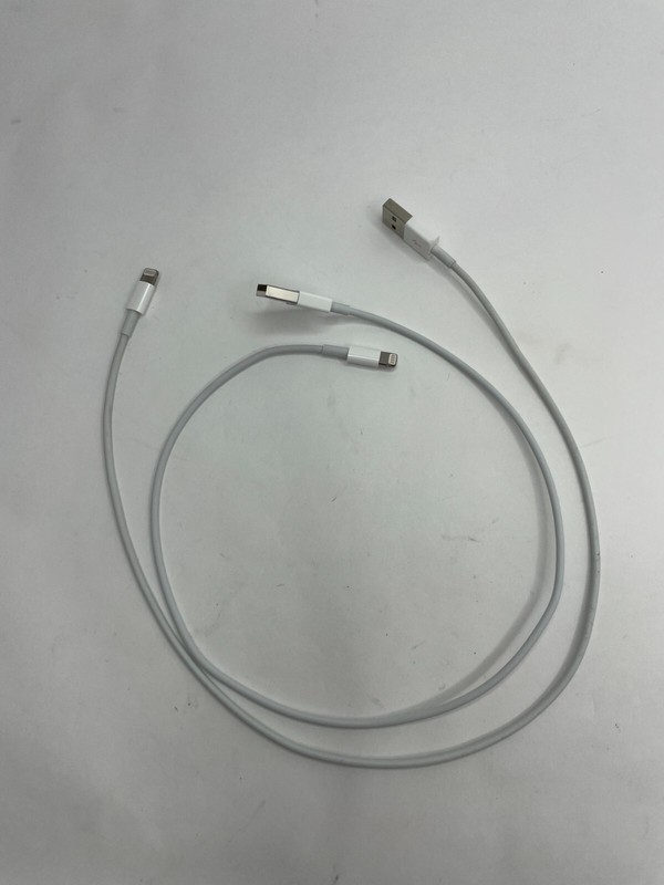 2x Genuine short Apple Lightning to USB Cable (0.5m) for iphone ipod airpods