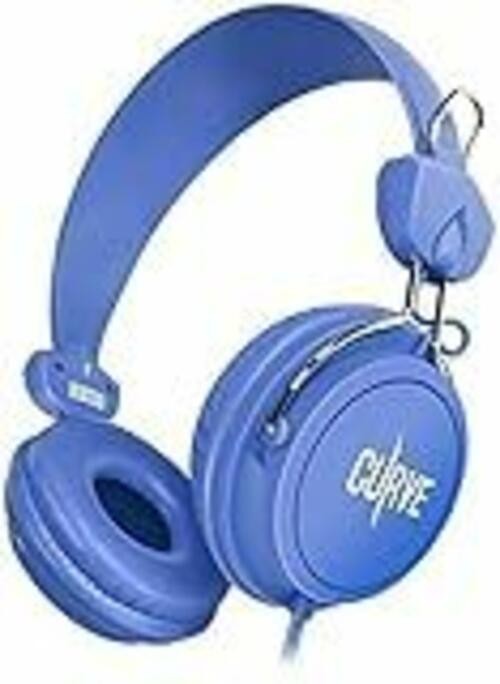 Sentey LS-4121 Headphone Curve with 3.5 Mm Audio Cable, In-Line Microphone for