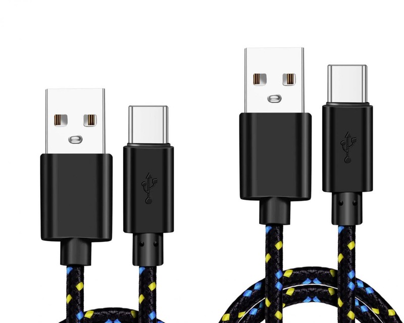 6FT AND 10FT LONG USB-C CABLES FAST CHARGE TYPE-C CORD POWER WIRE for PHONES