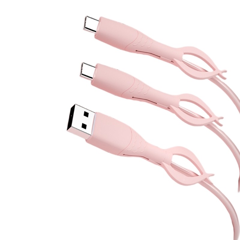 Silicone Phone Charger Protectors Cord Organizers Stretchable for Data Cables gallery