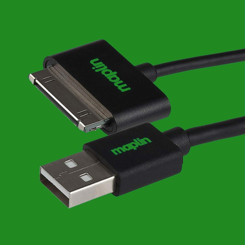 Maplin 1.5 Meters 30 Pin To USB Cable For Old Samsung Tablets gallery