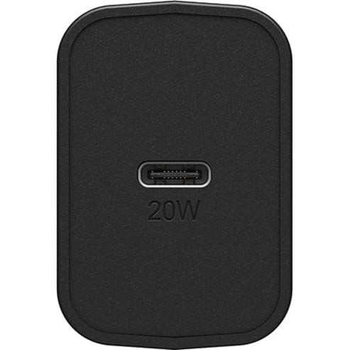 OtterBox USB-C Fast Charge Wall Charger 20W - Black Shimmer gallery