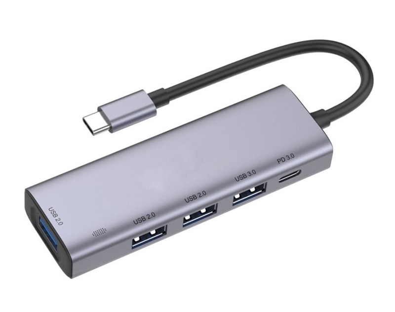 For Galaxy Z Fold 3/4/5/6/7 – USB-C Hub 5-in-1 Adapter